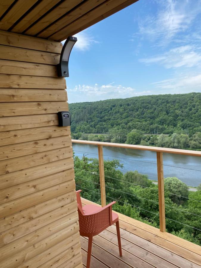 Chatka A Vyhlídka nad řekou Zdiby Exteriér fotografie